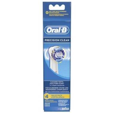 Oral-B EB20-4 4 Pack Precision Clean Toothbrush Heads
