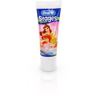 Oral-B Princess Bubble Gum Stages Toothpaste