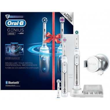 Oral-B D701.535 Genius 8900 Special Edition Two Handle Electric Toothbrush