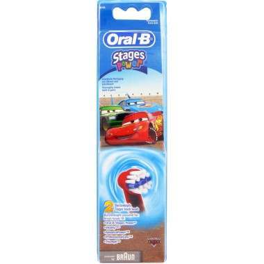 Oral-B EB10-2 Cars 2 Pack Toothbrush Heads