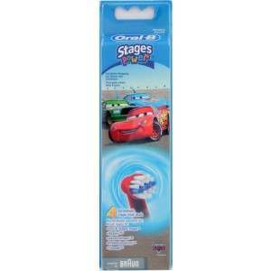 Oral-B EB10-4 Cars 4 Pack Toothbrush Heads