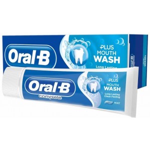 Oral-B 81683024 Complete Fresh Mouthwash + Toothpaste